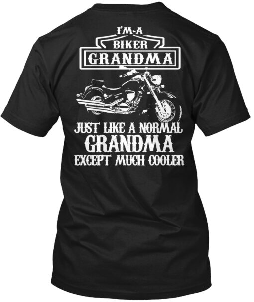 Love The Biker Grandma Shirt