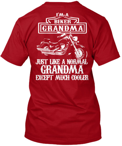 Love The Biker Grandma Shirt