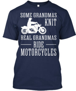 Real Grandmas Ride Motorcycles Shirt