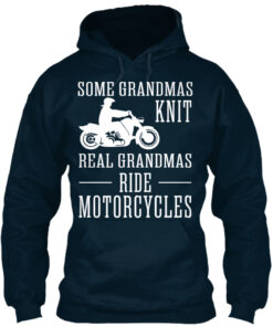 Real Grandmas Ride Motorcycles Shirt