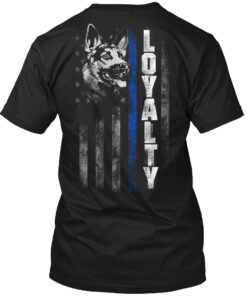 Thin Blue Line K9 Loyalty Shirt