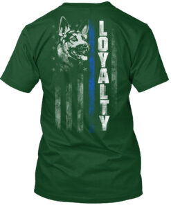 Thin Blue Line K9 Loyalty Shirt